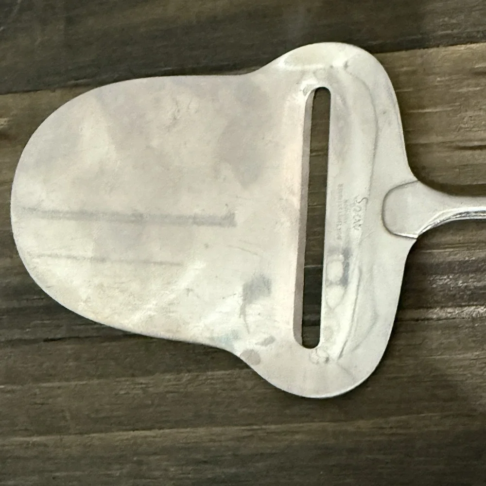 1960's SPAR NORWAY Vintage MID CENTURY‎ MODERN Teak Wood DANISH Cheese Slicer